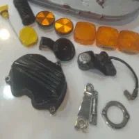 تعدادی وسایل موتورسیکلت ب فروش میرسد