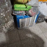 کولر ابی کوچک|کولر آبی|قم, باغ شریفی|دیوار