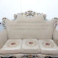 مبل ۷ نفره با میز عسلی بزرگ