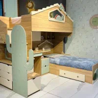 تخت دوطبقه ژورنالی با کیفیت و ضمانت|تخت و سرویس خواب|شیراز, سلطان آباد|دیوار