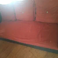 مبل استیل نیمه چرم