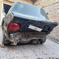 پراید صبا تصادفی