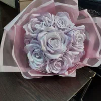 یک عدد درختچه و دسته گل رز ربانی بفروش میرسد|گل مصنوعی|ملایر, |دیوار