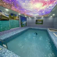 باغ ویلا داخل شاندیزاستخرآب گرم سرپوشیده