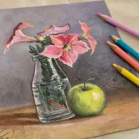نقاشی چهره رنگ و روغن|تابلو، نقاشی، عکس|یزد, |دیوار