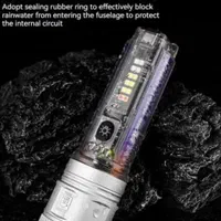 چراغ قوه پلیسی شارژی خورشیدی مدلx36 solar|لامپ و چراغ|شیراز, تحویلی|دیوار