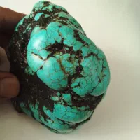 سنگ فیروزه راف ۵۰۰ گرمی|جواهرات|رامسر, |دیوار