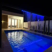 اجاره روزانه ویلای مدرن با استخر آب گرم|اجارهٔ کوتاه‌مدت ویلا و باغ|هشتگرد, شهرک سهیلیه|دیوار