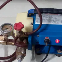 تست پمپ 100بار برقی شمس