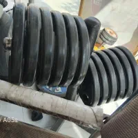 صفحه و دمبل قفسه ی باشگاهی