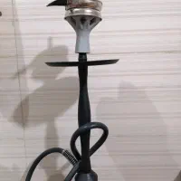 قلیان عربی استیل مشکی