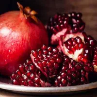 انار عمده بر روی درخت|خوردنی و آشامیدنی|ارسنجان, |دیوار