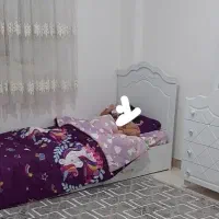 تخت یک نفره سالم و کاملا نو