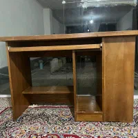 کامپیوتر ، مانیتور، بلندگو و میز کامپیوتر چوبی|رایانه رومیزی|گنبد کاووس, |دیوار