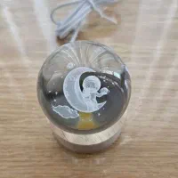 چراغ خواب مدل گوی شیشه ای