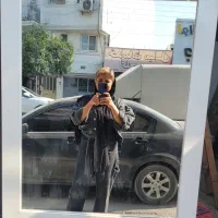 آینه سایز۱۰۰×۸۰ با قاب ام دی اف سفید