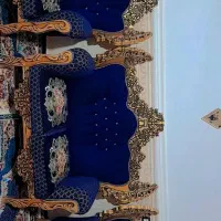 مبل سلطنتی کاملا سالم|مبلمان خانگی و میز عسلی|کهنوج, |دیوار