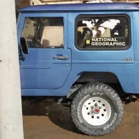 جیپ صحرا|خودرو کلاسیک|برخوار, |دیوار