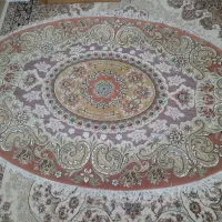 فرش بیضی