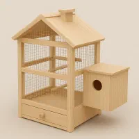 قفس پی وی سی|لوازم جانبی حیوانات|اهواز, کوی شاهد|دیوار