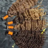 خریدار بدون واسطه موهای خام و رنگی بالای  ۵۵ سانت