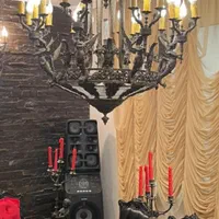 لوستر برنز فرشته|لوستر و چراغ آویز|تهران, آجودانیه|دیوار