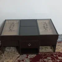 میز عسلی همراه صندلی