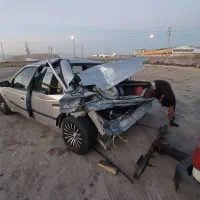 پژو ۴۰۵ دوگانه کارخانه تصادفی