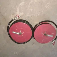 دو حلقه شلنگ اتشنشانی|ابزارآلات|کنگاور, |دیوار