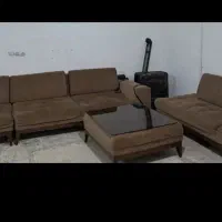 مبل هشت نفره راحتی ...با میزعسلی|مبلمان خانگی و میز عسلی|مشهد, نوید|دیوار