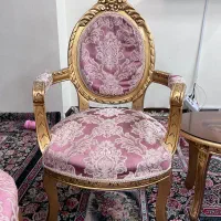 مبلمان چوب گردو ۹نفره با سه تا عسلی|مبلمان خانگی و میز عسلی|تهران, کیانشهر|دیوار
