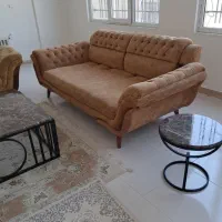 مبل راحتی وتختخواب شده ۷نفره
