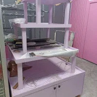 قفسه کمد دار با شلف وجدا میز مهد|کتابخانه، شلف، قفسه‌های دیواری|تهران, اختیاریه|دیوار