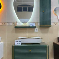 کابینت روشویی لوکس سبز70 (آتا کابین)خانه روشویی