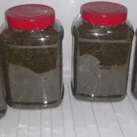 سبزی قرمه سبزی سرخ شده خشک شده