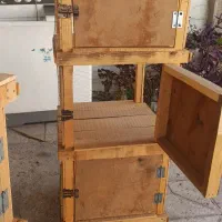 قفس جفت گاه دوطبق و سه طبق|لوازم جانبی حیوانات|جهرم, |دیوار