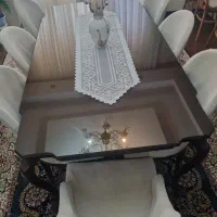 یک دست میز غذاخوری ۸ نفره|میز و صندلی غذاخوری|تهران, تهران‌نو|دیوار
