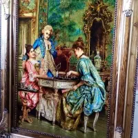 بافنده  تابلو فرش  وفرش هریس هستم