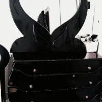 سرویس خواب دونفره با آینه و دراور و پاتختی