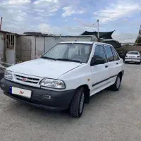 پراید۸۷ سفید سلامت رخ درجه یک