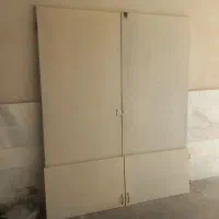 ۴عدد درب کمد دیواری بالا وپاین درحد نونو