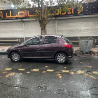 206 تیپ 5 فوق تمیز