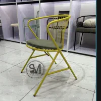 صندلی فلزی برگر جگرکی ویتامیته کافه کافیشاپ تراس