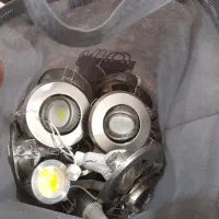 لامپ سقفی سفید وزرد باپاتروم|لامپ و چراغ|مشهد, توس (بلوار توس)|دیوار