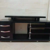 میز تلوزیون مشکی تمیز ام دی اف