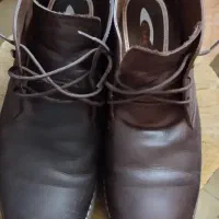 نیم بوت چرم اصل مردانه