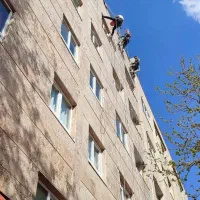 نماشویی،پیچ ورولپلاک نما،رنگ امیزی،رزین،بندبار