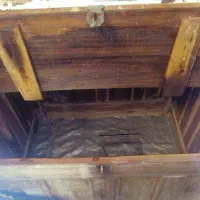 صندوق چوبی قدیمی|صنایع دستی و سایر لوازم تزئینی|رشت, چمارسرا|دیوار