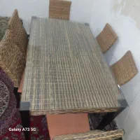 میز غذا خوری 6 نفره