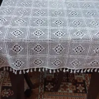 رومیزی ابریشمی  نو
